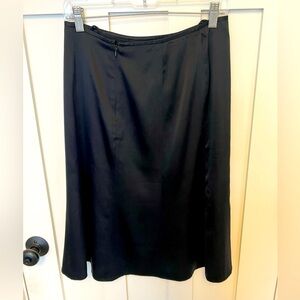 Antonio Melani Black Silk Skirt Size 4
